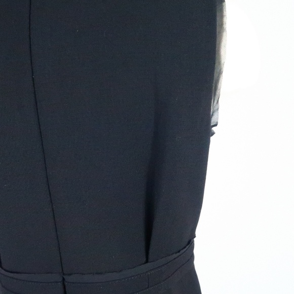 🛑Ann Taylor LOFT Black Midi Dress - Picture 5 of 8